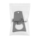 Plastic Surfboard Wax Comb Surf Board Wax Cleaning Remover/Comb Tool Black
