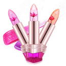 Lemon Flavor Jelly Flower Lipstick Color Changing Long Lasting Lip Gloss