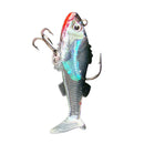6cm 3D Eyes Artificial Lures Life-like Fishing Lures Bionic Minnow Baits with Hooks