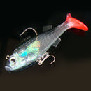 8cm 3D Eyes Artificial Lures Life-like Fishing Lures Minnow Baits with Hooks