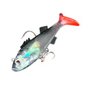 8cm 3D Eyes Artificial Lures Life-like Fishing Lures Minnow Baits with Hooks