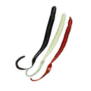 3Pcs Multicolor 14.5cm Earthworm Fishing Baits Soft Plastic Artificial Lure