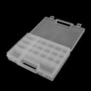 Double layer Mini Jewelry Beads Box Fishing Lure Tackle Pills Case Container