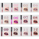 Bulk of 12 New Lip Gloss Long Lasting Lipstick Matte Liquid Lip Liner Pencil Makeup Waterproof