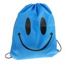 Smile Face Drawstring Swimming Bag Beach Bag Sports Gym Backpack