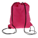 Drawstring Swimming Bag Beach Bag Sports Gym Backpack Pink