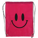 Drawstring Swimming Bag Beach Bag Sports Gym Backpack Pink