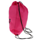 Drawstring Swimming Bag Beach Bag Sports Gym Backpack Pink