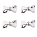 10PCS/SET Elegant Nail Art Decorations Party Wedding Birthday Supplies DIY White
