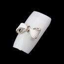 10PCS/SET Elegant Nail Art Decorations Party Wedding Birthday Supplies DIY White