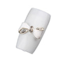 10PCS/SET Elegant Nail Art Decorations Party Wedding Birthday Supplies DIY White