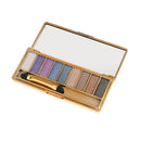 Easy Blending Long Lasting Waterproof Quick Pigmented Vibrant 9 Colors Eyeshadow Palette 2