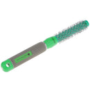 5PCS/SET Plastic Aluminium Spiral Handle Non Slip Design Convenient To Use Hair Roller Comb Hair Styling Accessory