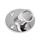 Boat Rail/Stanchion Round Base for 30mm Tube 60 Degree 316 Stainless Steel