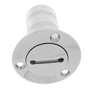 38mm 1.5" Boat Deck Filler Cap Gas Fuel Water Petrol Tank Fill & Key Marine Grade 316 Stainless Steel