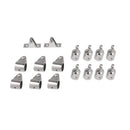 16Pcs/Set Boat Fittings Hardware for 4-Bow Marine Boat 316 Stainless Steel