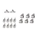 16Pcs/Set Boat Fittings Hardware for 4-Bow Marine Boat 316 Stainless Steel