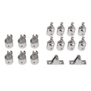 16Pcs/Set Boat Fittings Hardware for 4-Bow Marine Boat 316 Stainless Steel