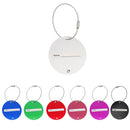 Travel Luggage Suitcase Baggage Safety Name Label Luggage Tag Travel Accessory Gift Silver