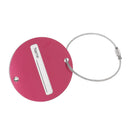 Travel Luggage Suitcase Baggage Safety Name Label Airplane Design Luggage Tag Travel Accessory Gift Pink