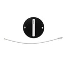 Travel Luggage Suitcase Baggage Safety Name Label Airplane Design Luggage Tag Travel Accessory Gift Black