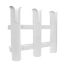 Marine Plastic Triple 3 Link Rod Holder Rack Rest Boat Fishing Pole Mount Bracket Tube Socket Tackle Accessoires