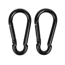 Adjustable Hammock Tree Hanging Straps with 2 Heavy-duty Carabiners, Green, 2-piece