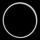 Golf Putting Green Cup Ring Golf Field Accessory 11cm Diameter White