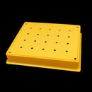 30pcs Capacity ABS Golf Ball Sort Out Box Container Case Accessory Yellow