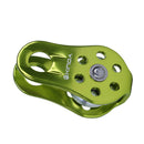 20KN (2000kg) Lightweight Single Fixed Side Rope Pulley Safety Equipment For Tree Climbing Arborist
