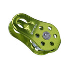 20KN (2000kg) Lightweight Single Fixed Side Rope Pulley Safety Equipment For Tree Climbing Arborist