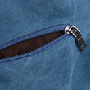 Women Fashion Outdoor Travel Shopping Office College Carry Shoulder Hanging Canvas Bag Tote Handbag Gift Blue