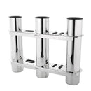 Boat Fishing Triple 3 Rod Holder Storage Rack Organiser 316 Stainless Steel