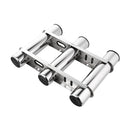 Boat Fishing Triple 3 Rod Holder Storage Rack Organiser 316 Stainless Steel