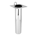 Boat Fishing Straight Rod Holder Flush Mount 316 Stainless Steel 90 Degree