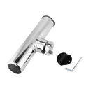 Marine Boat Canoe Fishing Clamp On Rod Holder Rack Side Mount for Rail 3/4 to 1"