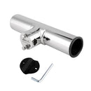 Marine Boat Canoe Fishing Clamp On Rod Holder Rack Side Mount for Rail 3/4 to 1"