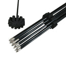 37.5cm Ultra-light Hunting Archery Arrow Rack Arrows and Fletching Protection Holds 12pcs Arrow