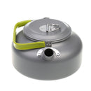 Portable 0.8L Camping Survival Water Kettle Teapot Pot Aluminum w/ Mesh Bag