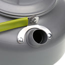 Portable 0.8L Camping Survival Water Kettle Teapot Pot Aluminum w/ Mesh Bag