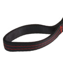 Rock Climbing Sling Flat Strap Belt Rope Webbing Rappel Descender for Mountaineering Black 130cm