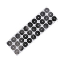 Set of 30Pcs 3CM Black Pool Table Spot Marking Stickers - Self Adhesive
