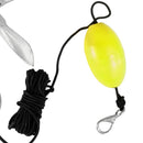 Folding Kayak Grapnel Anchor + 30ft Line with Snap Hook + Marker Buoy + Storage Bag