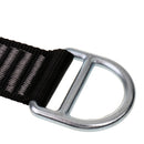 Adjustable Hammock Tree Hanging Straps with Heavy-duty D-ring Hooks, Black