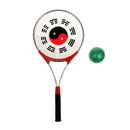 Lightweight & Durable Martial Arts Tai Chi Rouli Ball & Racket with Carry Bag Case for Body Coordination Balance Exercise