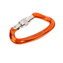 25KN Screw Locking Carabiner Rock Climbing Caving Dog Clip Hammock Karabiner