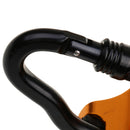 20KN Double Rope Pulley Carabiner Rock Climbing Arborist Transport Gear