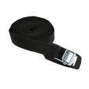 Magicdeal Quick Release Tie Down Kayak Roof Rack Straps Black 2.5cm x 3.0m