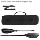 Split Paddle Bag Case for Kayak/ Canoe/ SUP Paddle Storing & Carry - 36.6 x 8.46 inches Black