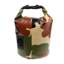 Magicdeal Waterproof Dry Bag For Swimming Camping Fishing Drifting Camouflage Green 5L